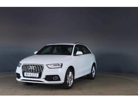Q3 S line - WHITE - NAVIGATION - S -LINE - WHITE 2.0 5dr SUV Manual Diesel
