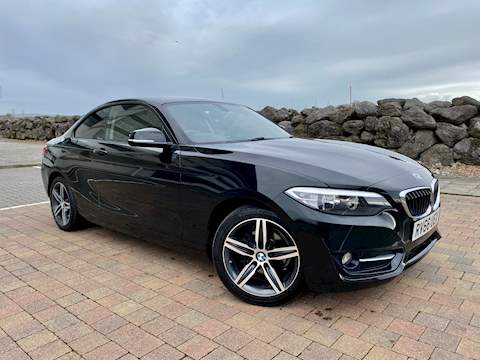 2 Series 218d Sport Coupe - Navigation - Dab Radio - 8 Speed Auto - Phone - Sport 2.0 2dr Coupe Automatic Diesel