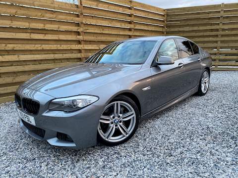 5 Series 530d M Sport - Full Oyster Leather - Pro Navigation - Cost Over 47K New - Clean Example 3.0 4dr Saloon Automatic Diesel