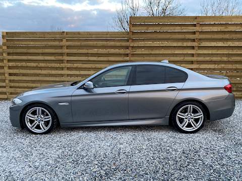 5 Series 530d M Sport - Full Oyster Leather - Pro Navigation - Cost Over 47K New - Clean Example 3.0 4dr Saloon Automatic Diesel