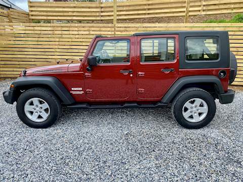 Wrangler CRD Sport Unlimited - Outstanding Condition With Full History 14 Services - Removable Roof 2.8 4dr SUV Manual Diesel