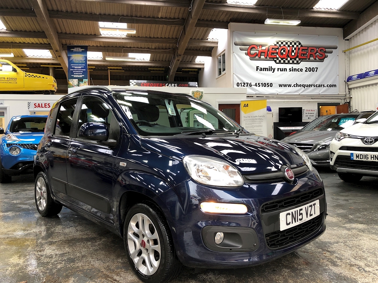 Used Fiat Panda Twinair Lounge Dualogic Chequers Cars Lightwater