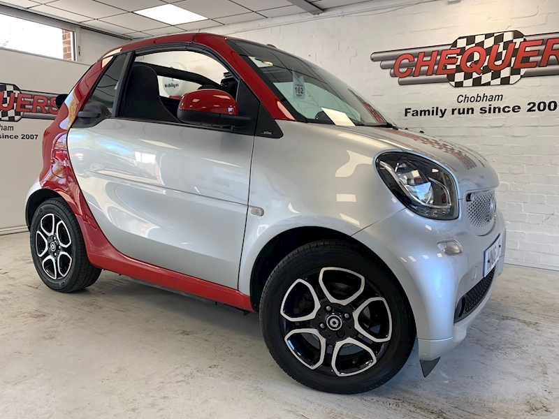 Smart 1.0 Prime Cabriolet 2dr Petrol Twinamic Euro 6 (s/s) (71 ps)