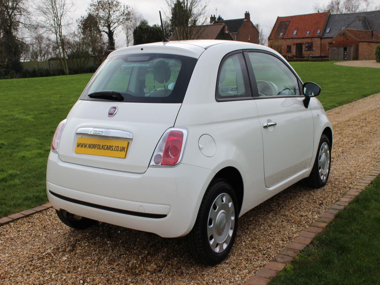 Used 2012 Fiat 500 Pop For Sale (U177) Norfolk Cars Ltd