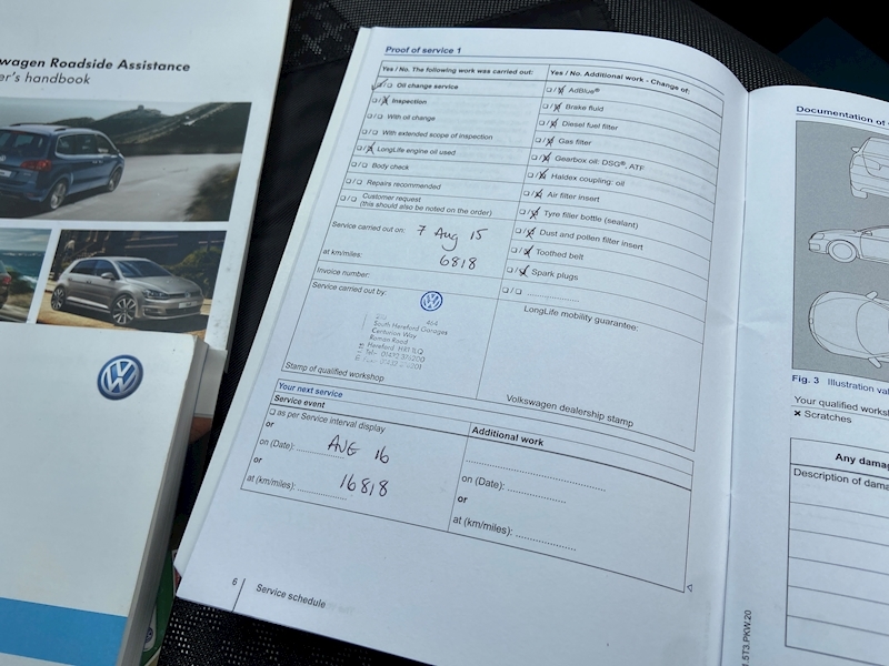 Volkswagen 1.2 TSI BlueMotion Tech SEL Hatchback 3dr Petrol Manual Euro 6 (s/s) (110 ps)