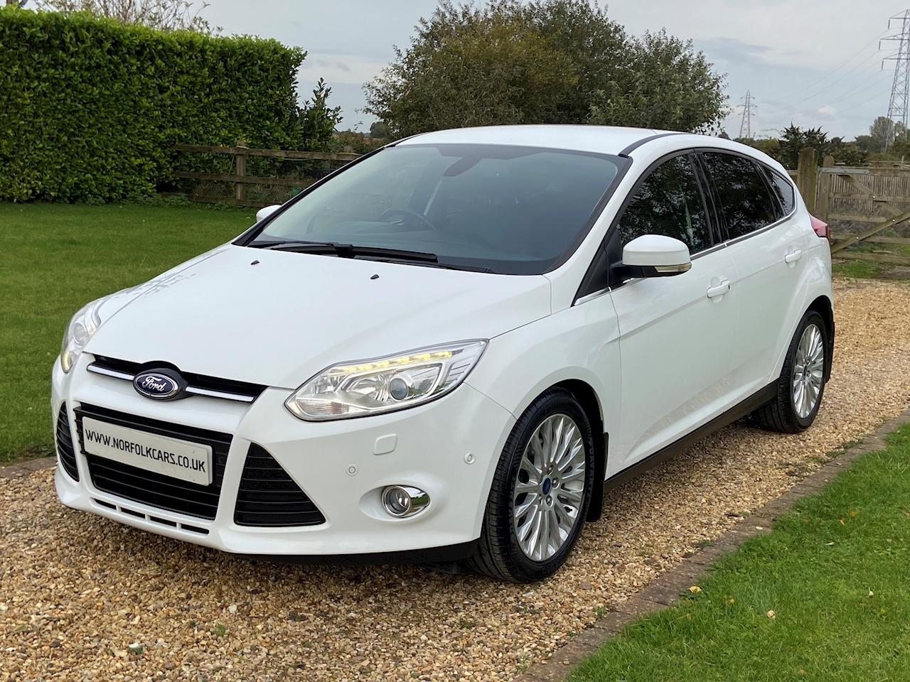 中古　HL Focus スノーボード 143cm ホワイト Used 2013 Ford Focus TDCi Titanium X For Sale (U1817) | Norfolk