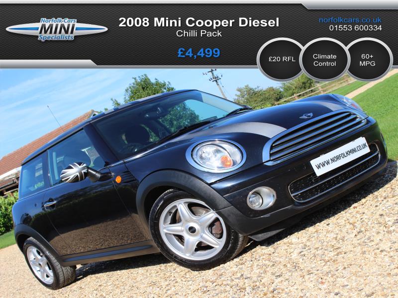Mini Mini Cooper D Hatchback 1.6 Manual Diesel