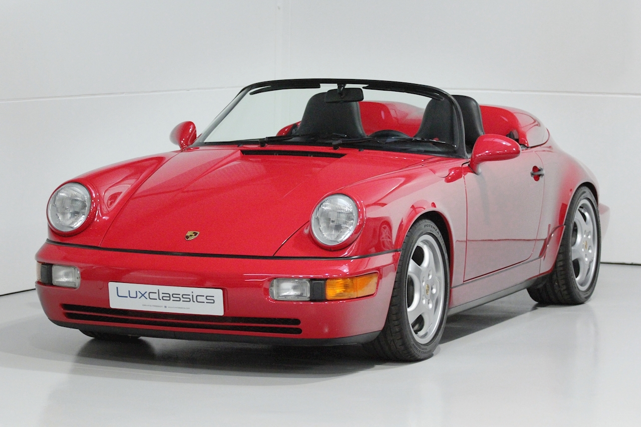 Rear View of Porsche 911 Speedster