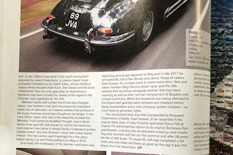 Porsche 356 B 1600 2dr Coupe Manual Petrol