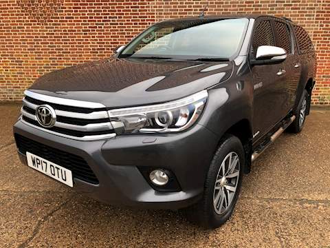 2.4 D-4D Invincible Double Cab Pickup 4dr Diesel Manual 4WD EU6 (TSS, 3.5t) (150 ps)