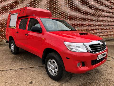 2.5 D-4D HL2 Crewcab Pickup 4dr Diesel Manual 4WD (194 g/km, 144 bhp)