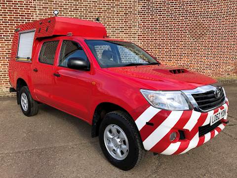 2.5 D-4D HL2 Crewcab Pickup 4dr Diesel Manual 4WD (194 g/km, 144 bhp)