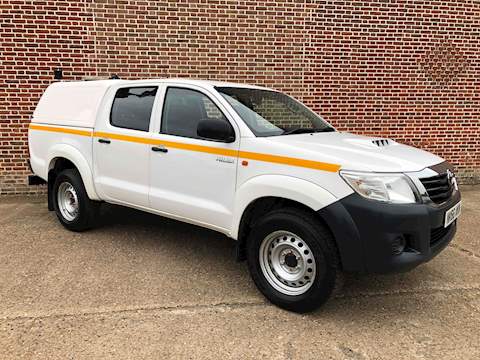2.5 D-4D Active Double Cab Pickup 4dr Diesel Manual 4WD (VSC) (194 g/km, 144 bhp)