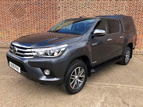 2.4 D-4D Invincible Double Cab Pickup 4dr Diesel Manual 4WD EU6 (s/s) (TSS) (150 ps)