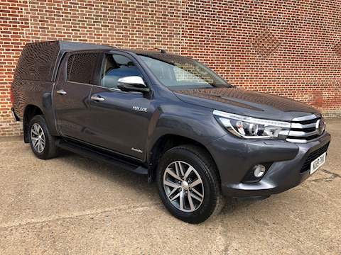 2.4 D-4D Invincible Double Cab Pickup 4dr Diesel Manual 4WD EU6 (s/s) (TSS) (150 ps)