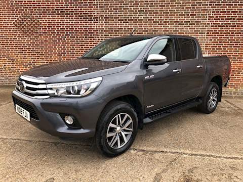 2.4 D-4D Invincible Double Cab Pickup 4dr Diesel Manual 4WD EU6 (s/s) (TSS) (150 ps)