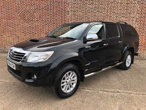 3.0 D-4D Invincible Double Cab Pickup 4dr Diesel Automatic (227 g/km, 171 bhp)