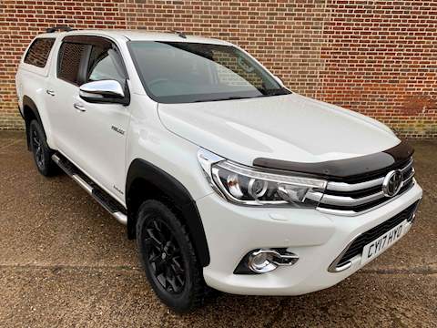 2.4 D-4D Invincible X Double Cab Pickup 4dr Diesel Manual 4WD EU6 (TSS, 3.5t) (150 ps)