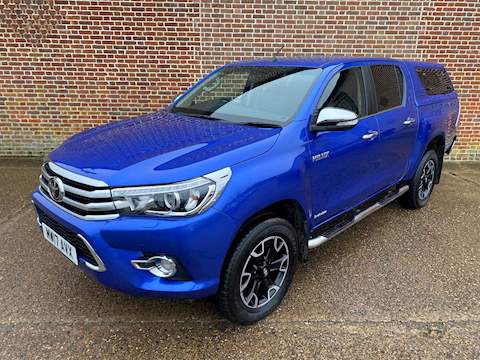 2.4 D-4D Invincible X Double Cab Pickup 4dr Diesel Auto 4WD EU6 (TSS, 3.5t) (150 ps)