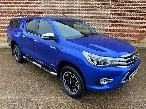 2.4 D-4D Invincible X Double Cab Pickup 4dr Diesel Auto 4WD EU6 (TSS, 3.5t) (150 ps)