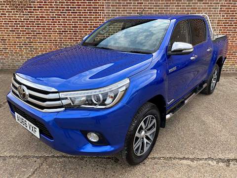Hilux D-4D Invincible 2.4 4dr Pickup Manual Diesel