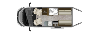 Autotrail V-Line 2016 540 Floorplan