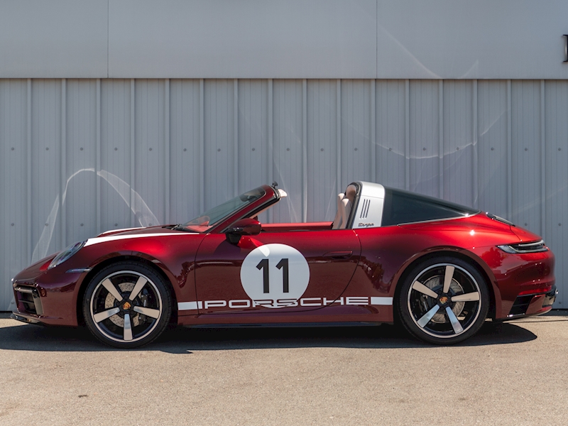 2021 Used Porsche 911 T 992 4S Heritage Design Edition | Cherry Metallic