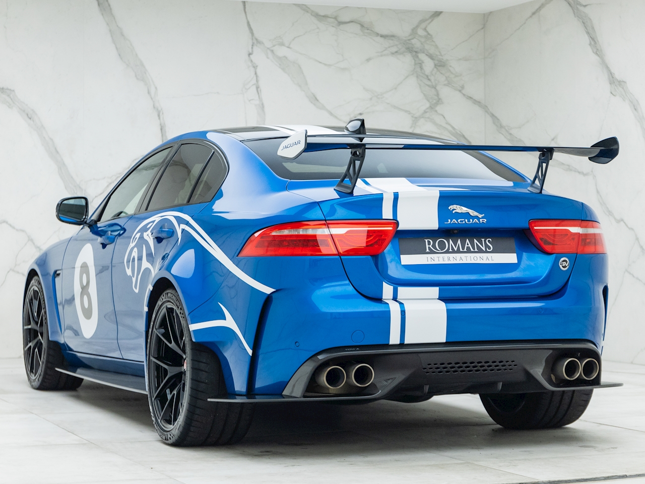 2020 Used Jaguar XE Project 8 SVO Goodwood Blue