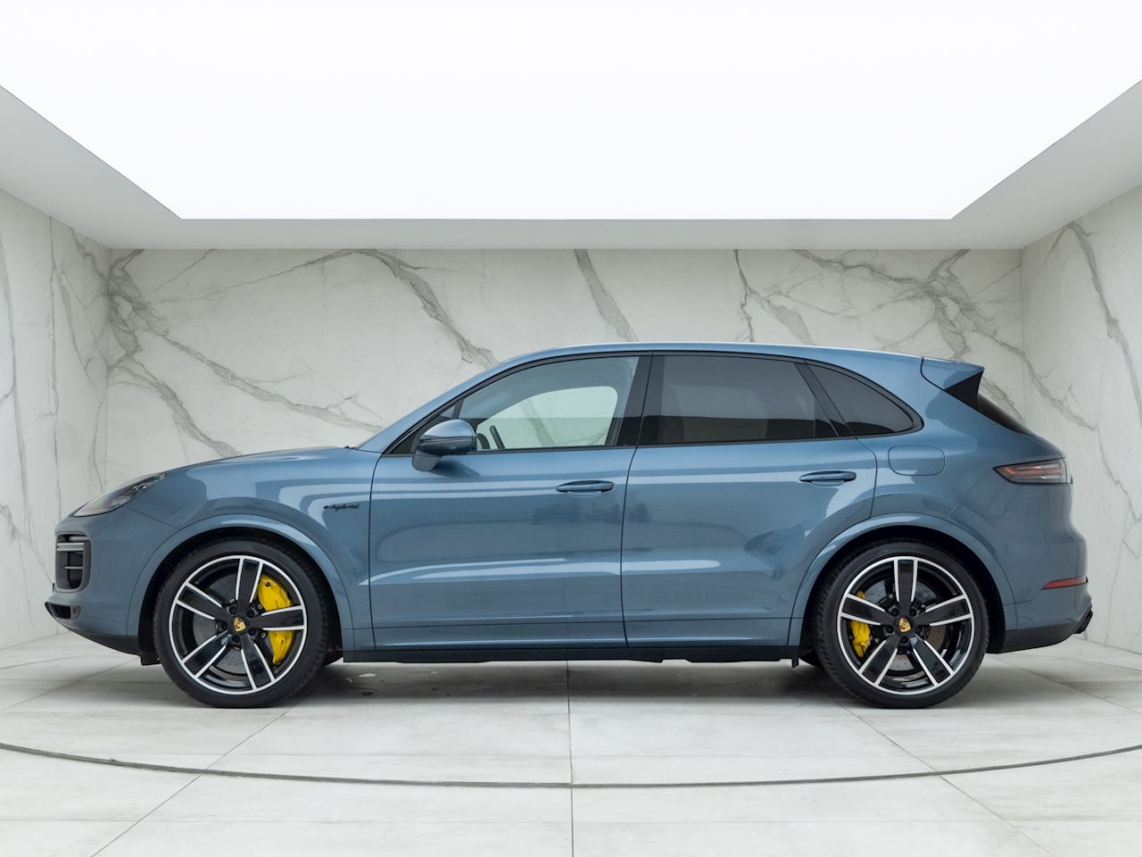 2019 Used Porsche Cayenne V8 EHybrid Turbo S Biscay Blue Metallic