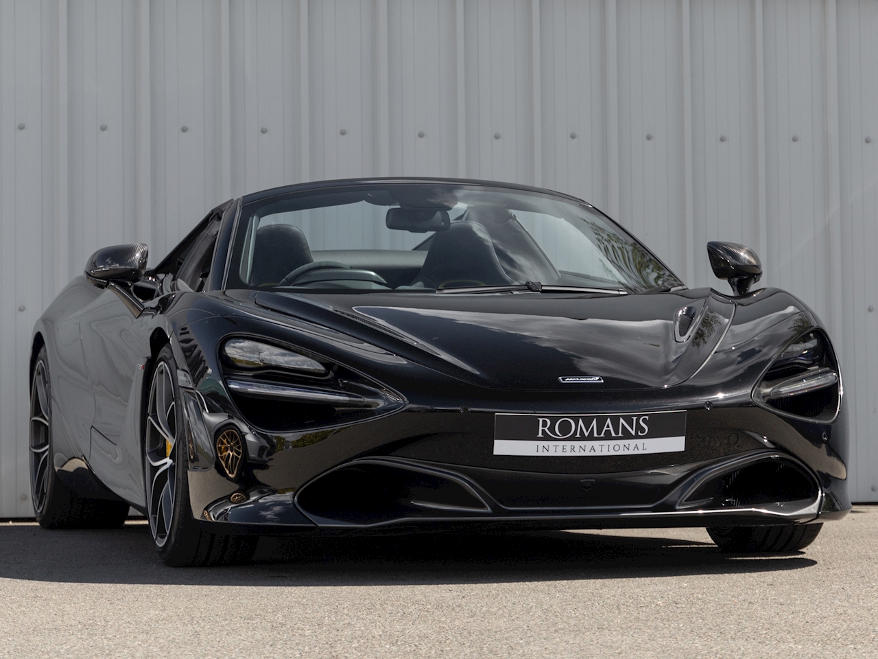 Mclaren 720s black