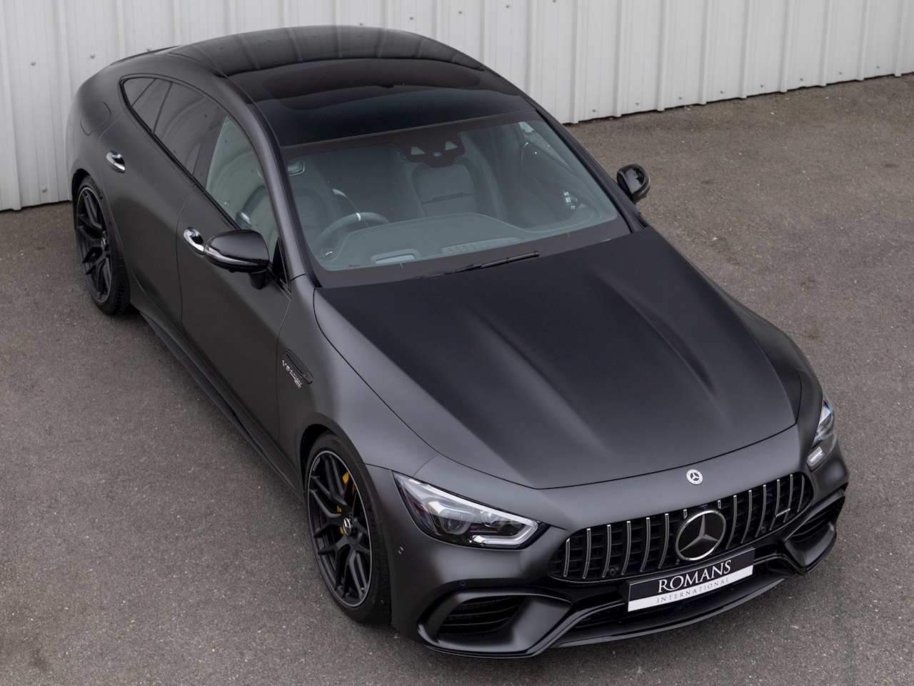 Used Mercedes Benz Amg Gt 63 V8 Biturbo S Designo Graphite Grey Magno