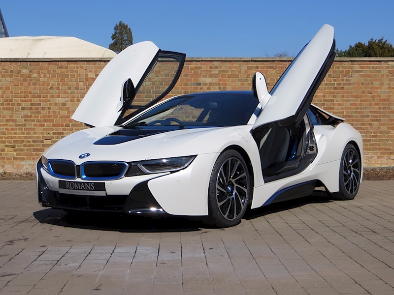 2015 Used Bmw I8 Unknown Crystal White Bmw I Blue Metallic