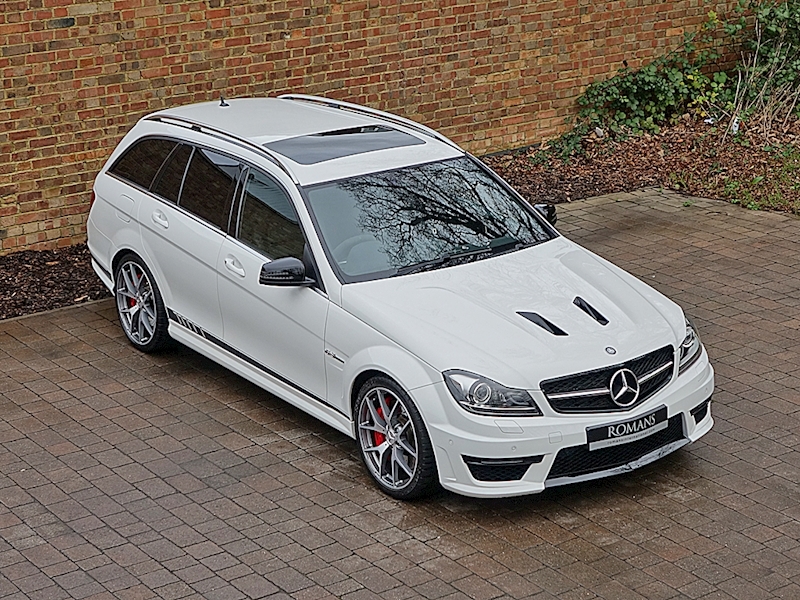 2013 Used Mercedes C63 Amg Estate Edition 5 Polar White