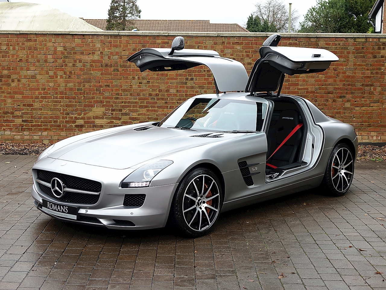 2013 Used Mercedes Benz Sls Amg Gt Designo Allanite Grey Magno