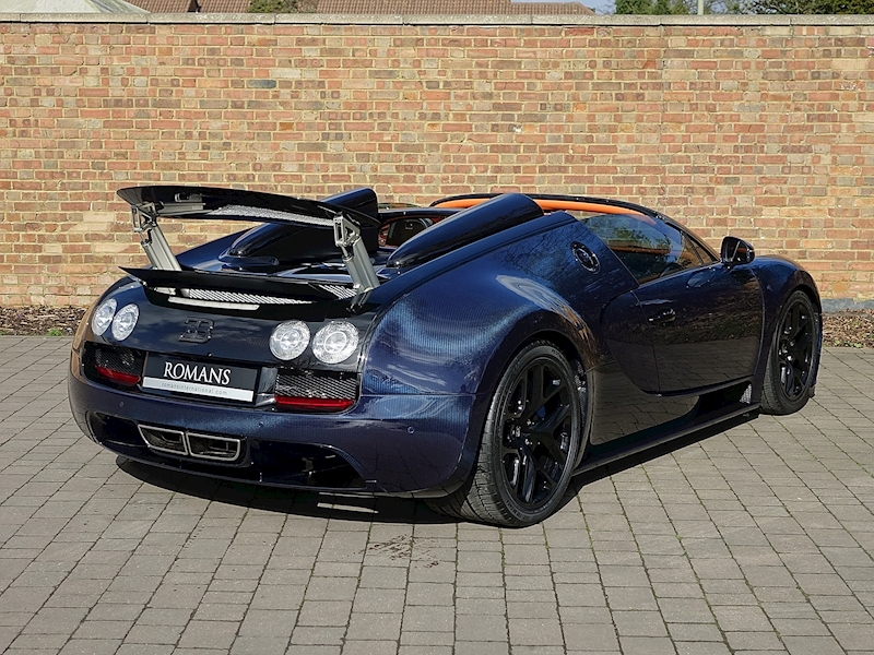 2014 Used Bugatti Veyron Grand Sport Vitesse | Blue Black Exposed Blue