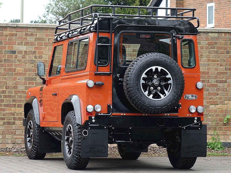 2016 Used Land Rover Defender 90 Adventure Phoenix Orange