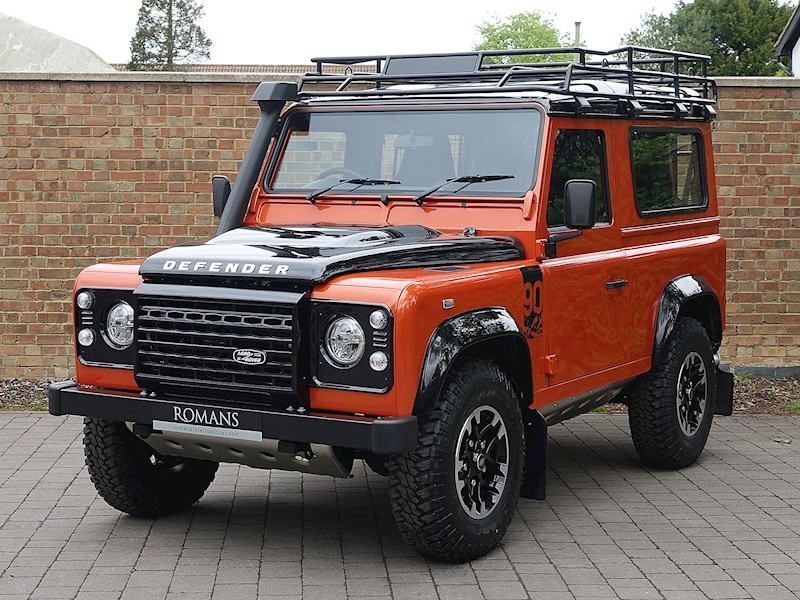 2016 Used Land Rover Defender 90 Adventure Phoenix Orange
