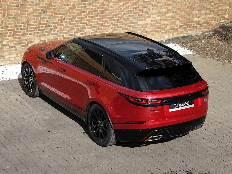 red range rover velar