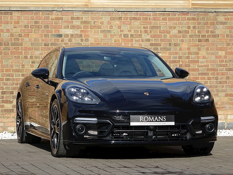 2017 Used Porsche Panamera Turbo S E Hybrid Jet Black Porsche Panamera Turbo S E Hybrid