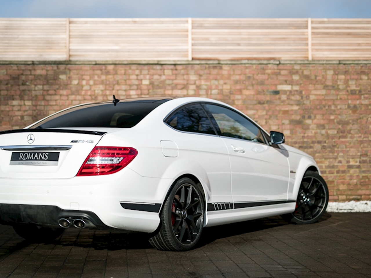 14 Used Mercedes Benz C63 Amg Coupe Edition 50 Polar White