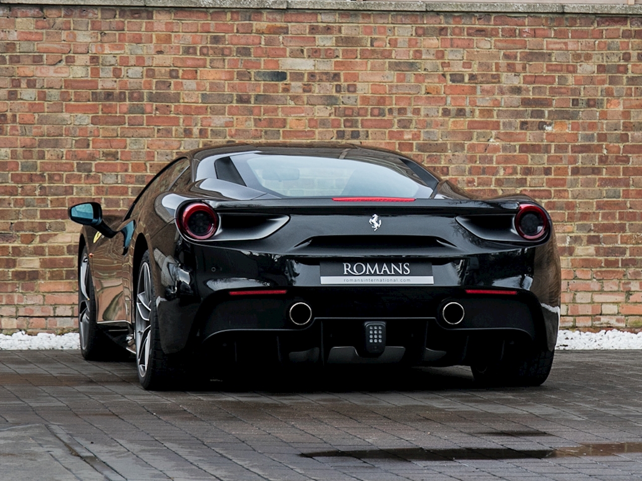 2016 Used Ferrari 488 Gtb Nero Daytona