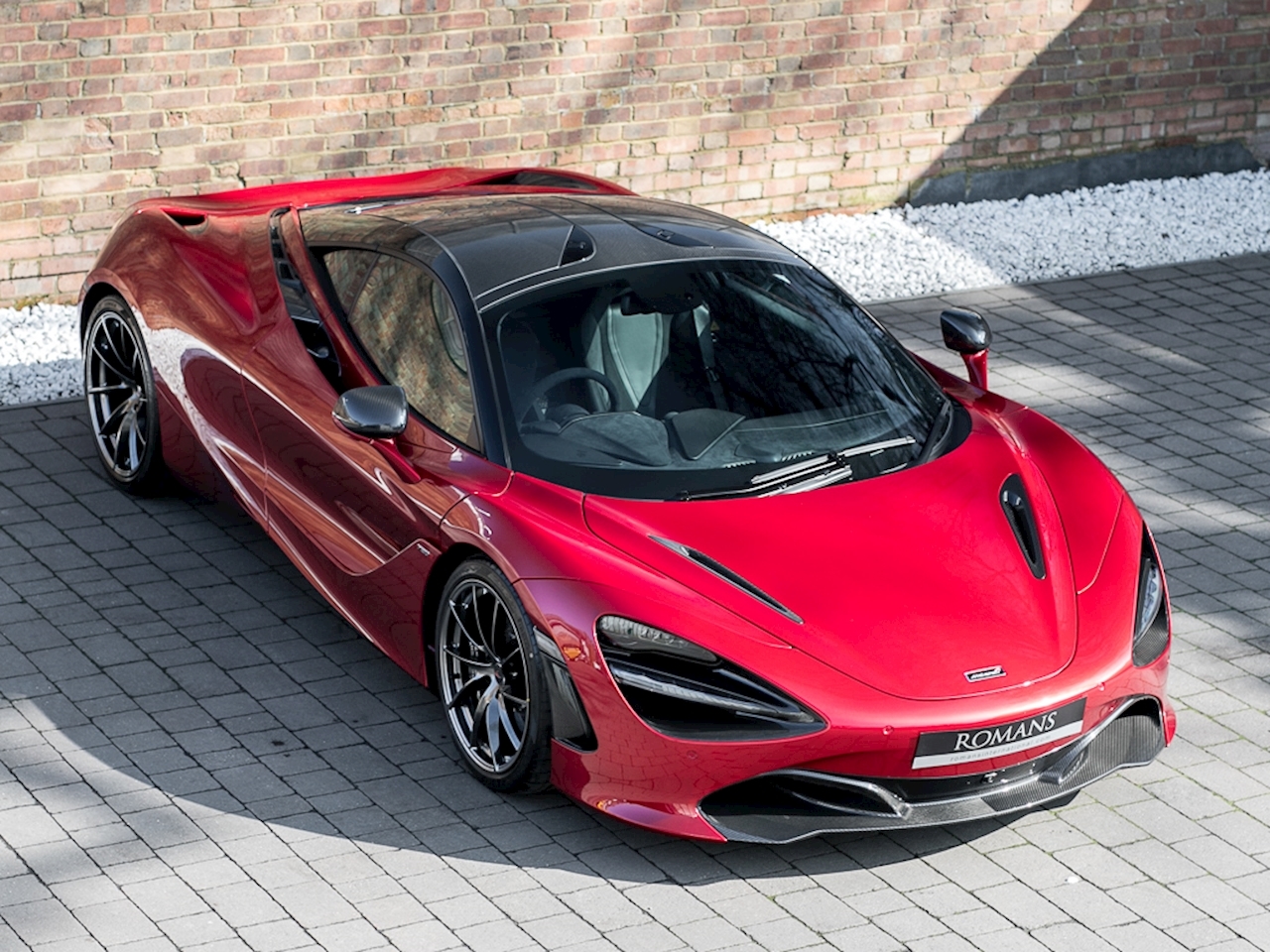 Макларен 720s красный