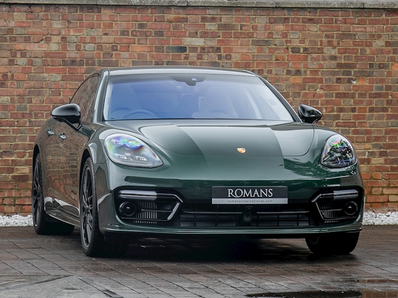 2018 Used Porsche Panamera Turbo S E Hybrid Pdk Oak Green Porsche Panamera Turbo S E Hybrid
