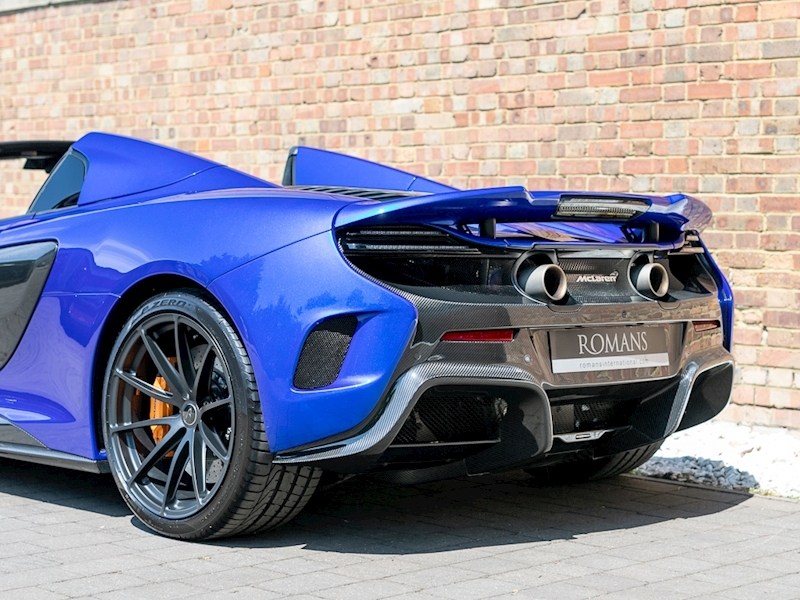 2016 Used Mclaren 675lt Spider Mso Burton Blue