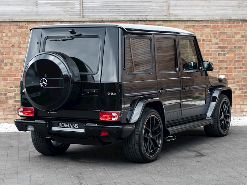 2017 Used Mercedes-Benz G-Class Amg G 63 4Matic Edition 463 | Obsidian ...