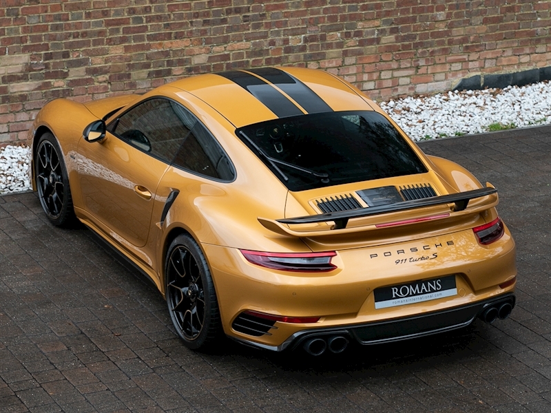 2018 Used Porsche 911 Turbo S Exclusive Series | Golden Yellow Metallic