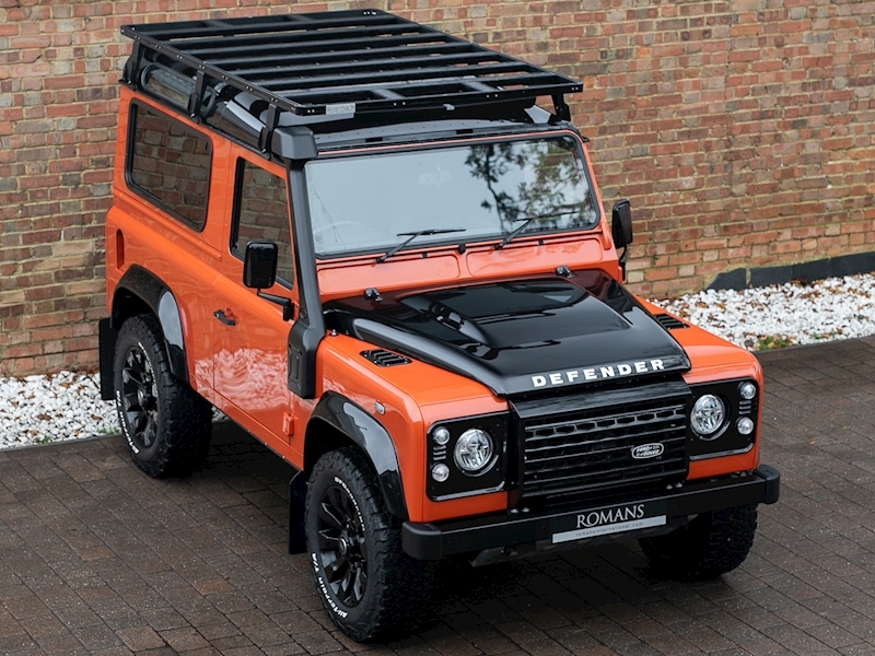 2016 Used Land Rover Defender 90 Adventure Phoenix Orange