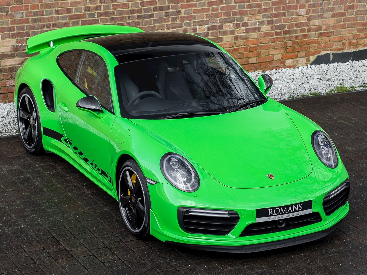 2018 Used Porsche 911 Turbo S Pdk | Gelbgrun Green