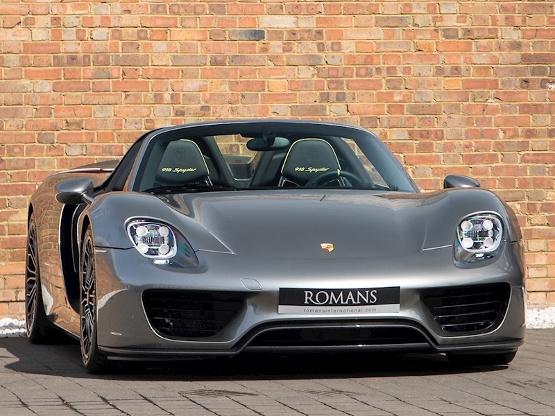2017 Used Porsche 918 Spyder Pdk Liquid Metal Silver Porsche 918 Spyder