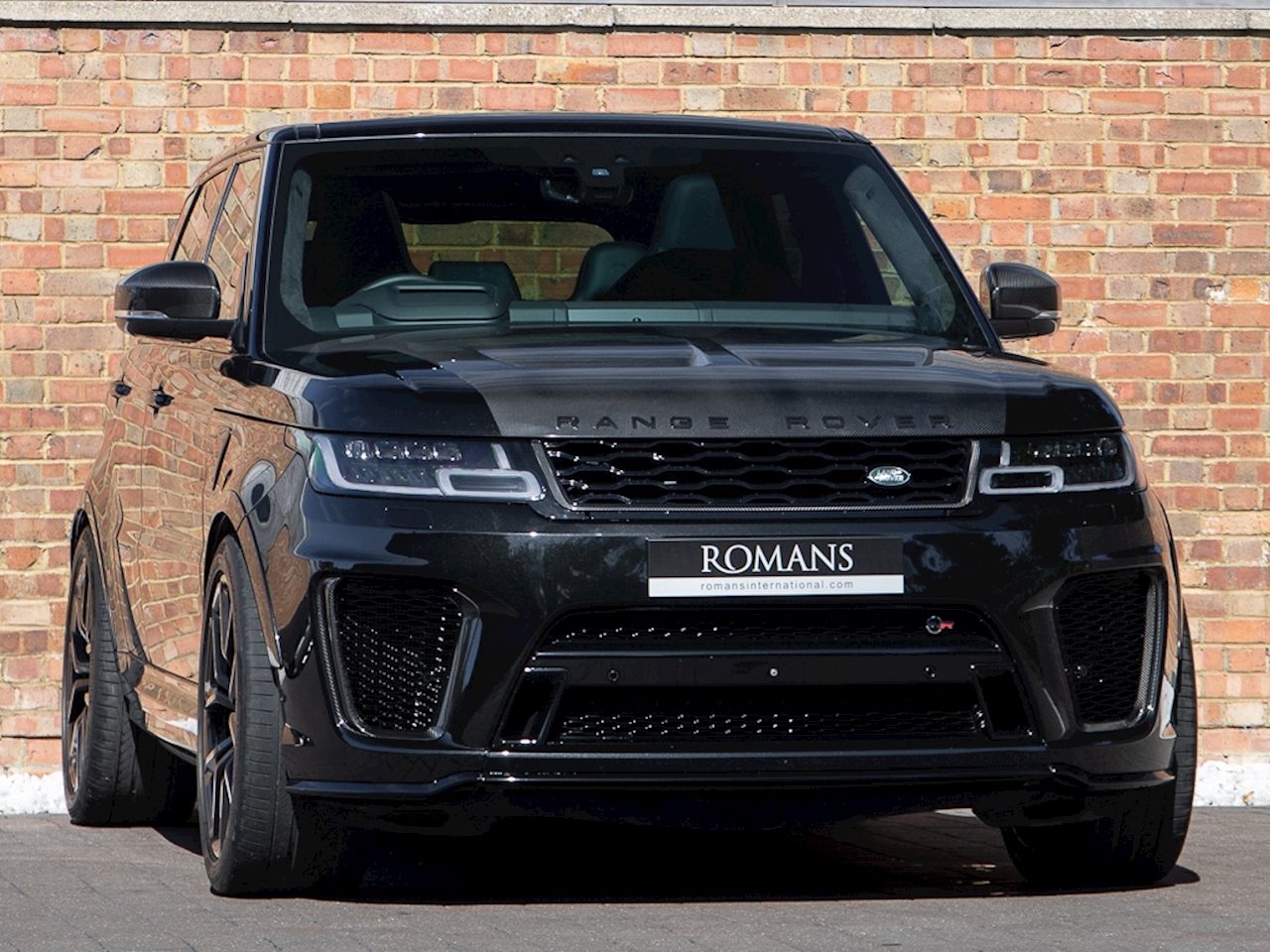 range rover sport all black